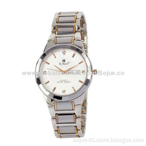 Calendar Ladies' Watch with Stainless Steel Case Material